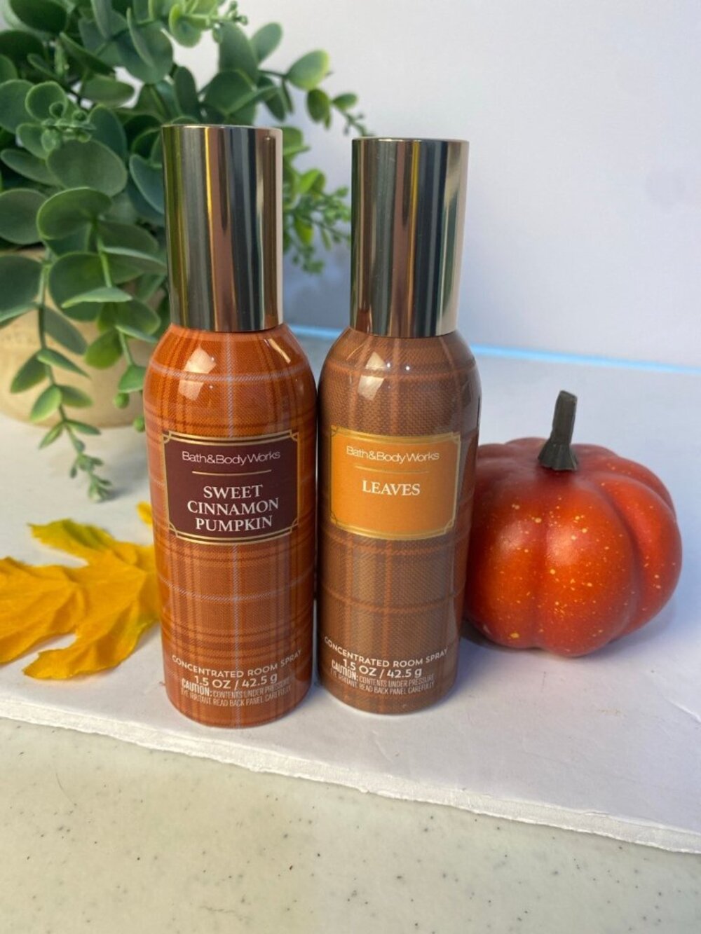 Bath & Body Works “Fall Autumn Scented” 2 New Concentrated Room Sprays